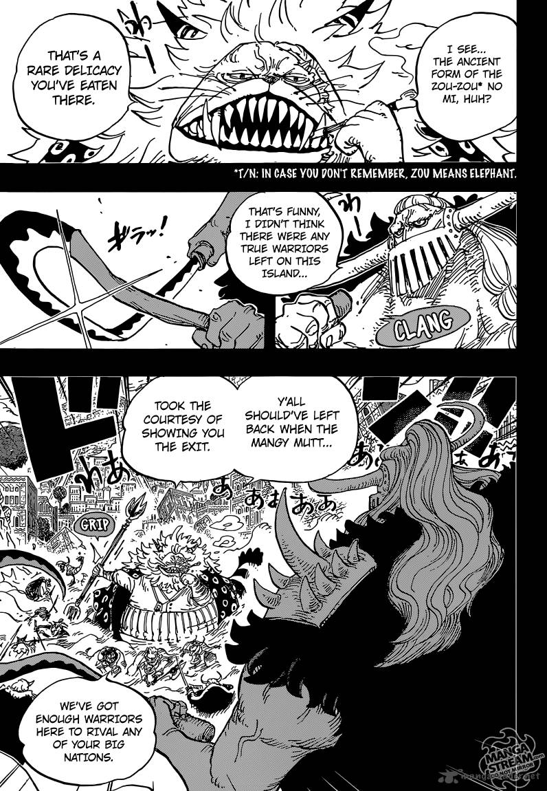 One Piece, Chapter 810 image 005