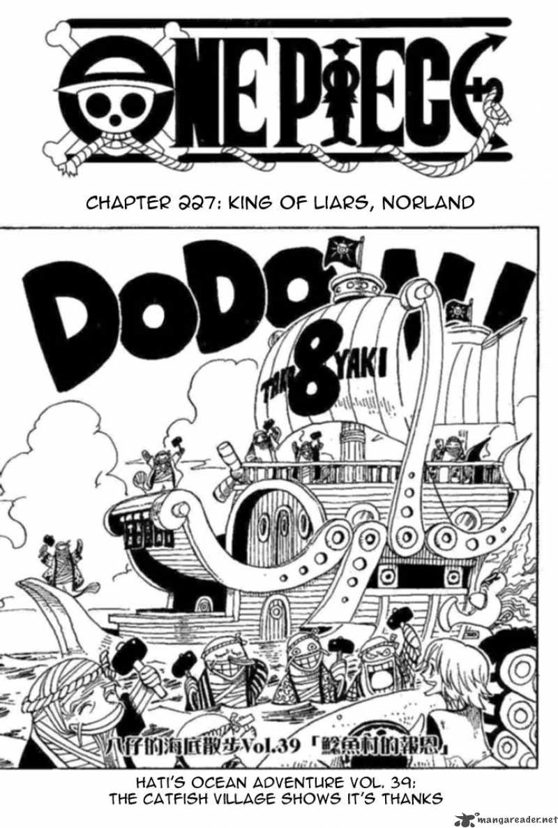 One Piece, Chapter 227 image 001