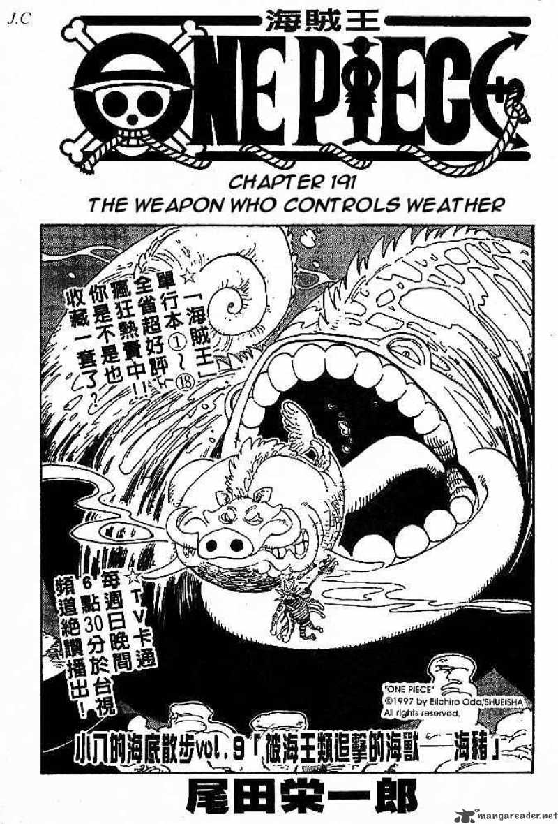 One Piece, Chapter 191 image 019