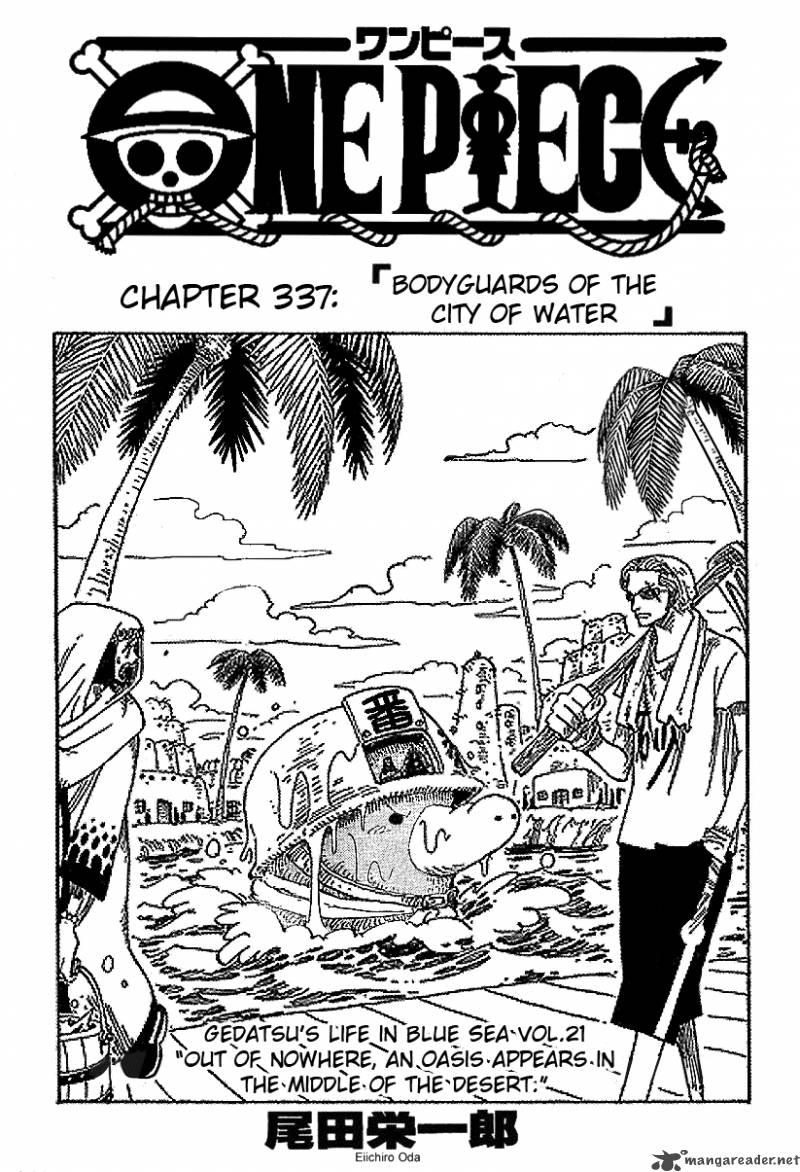 One Piece, Chapter 337 image 001