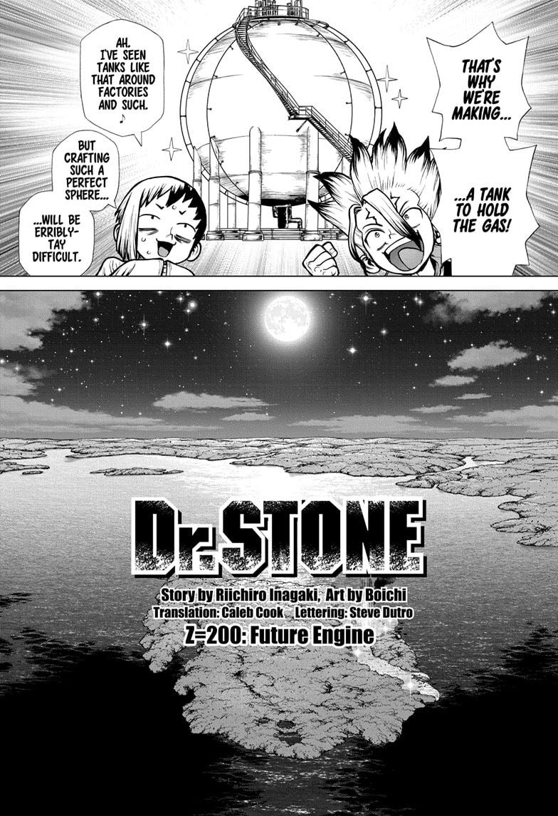 Dr. Stone, Chapter 200 - Dr. Stone Manga Online