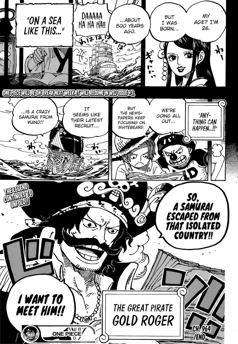 One Piece, Chapter 964 image 017