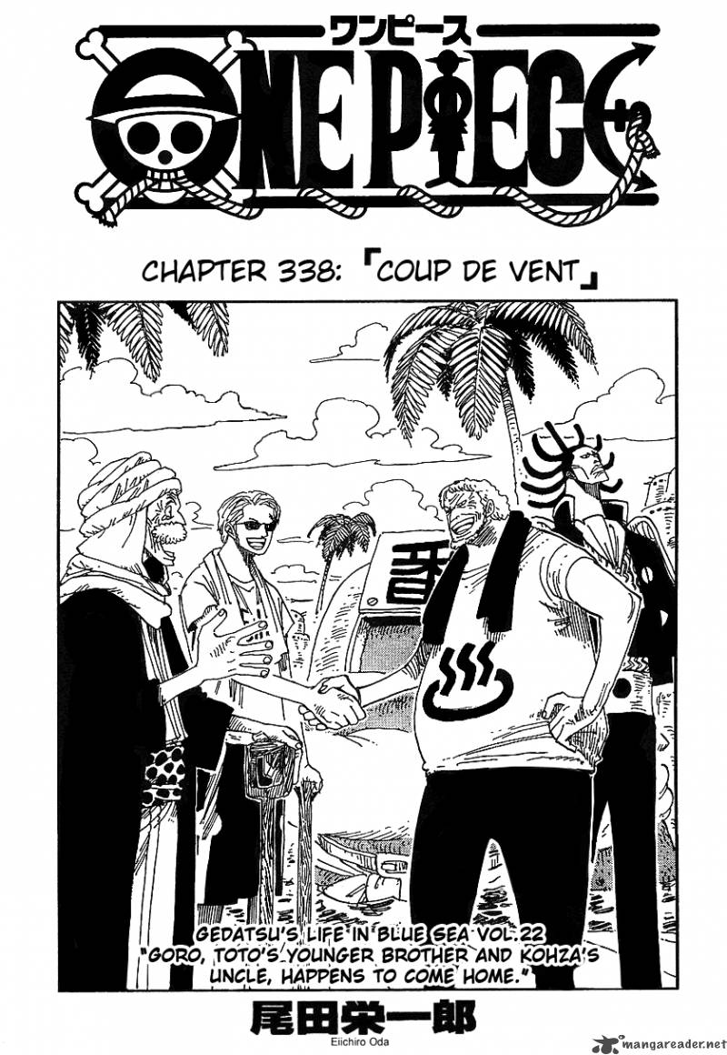 One Piece, Chapter 338 image 001