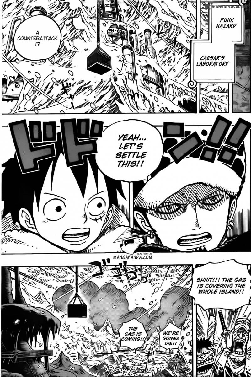 One Piece, Chapter 677 image 006