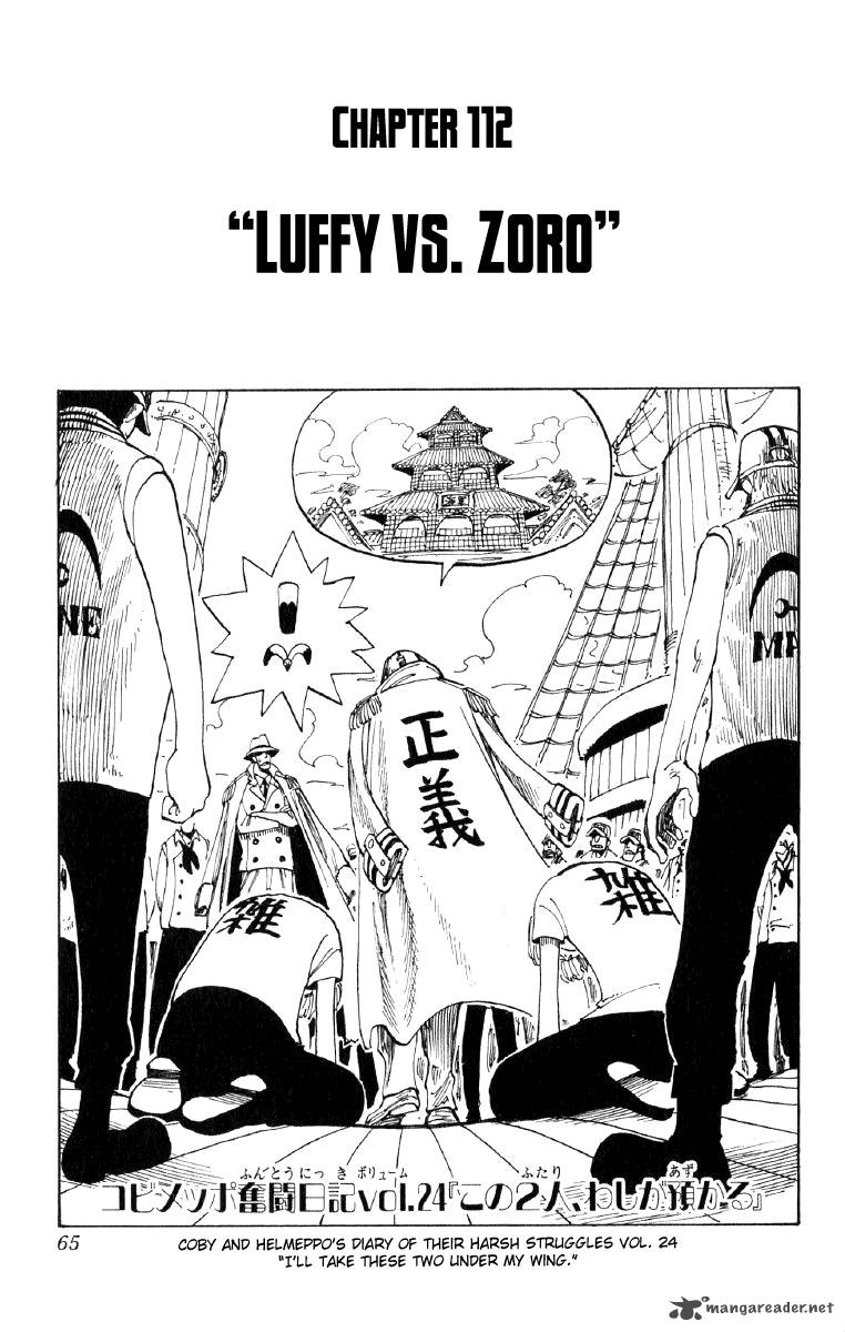 One Piece, Chapter 112 image 001