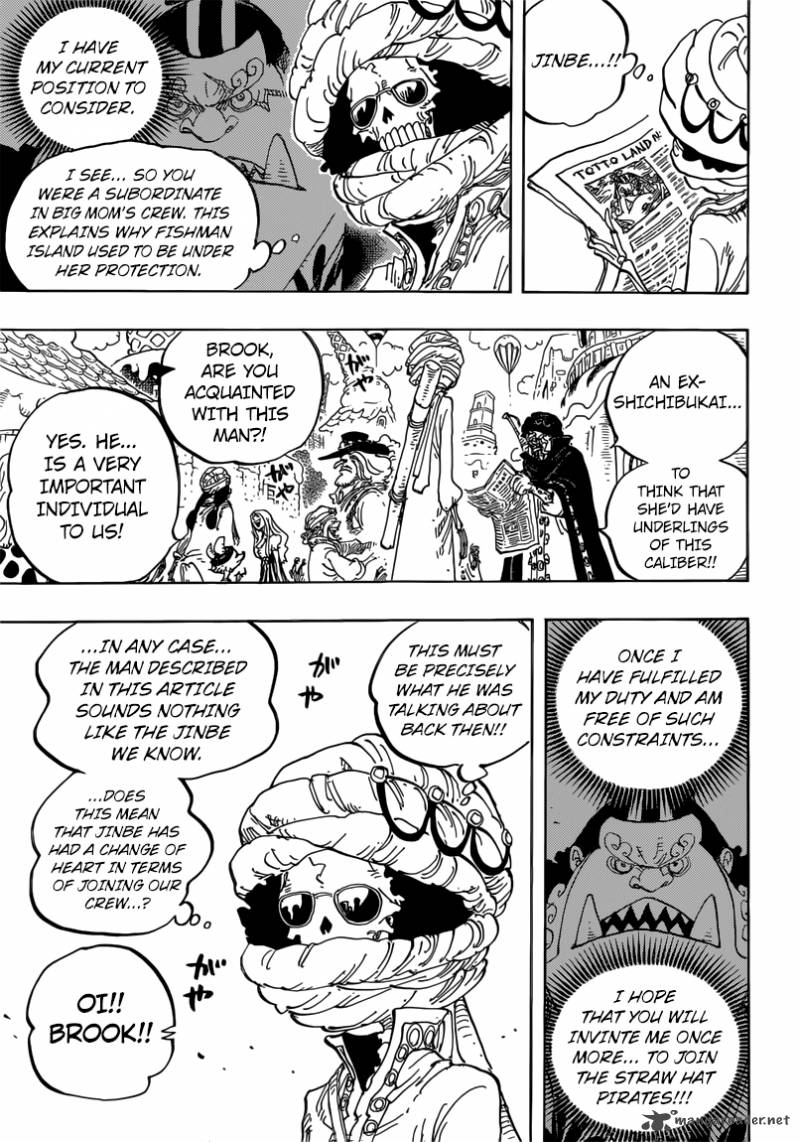 One Piece, Chapter 834 image 007