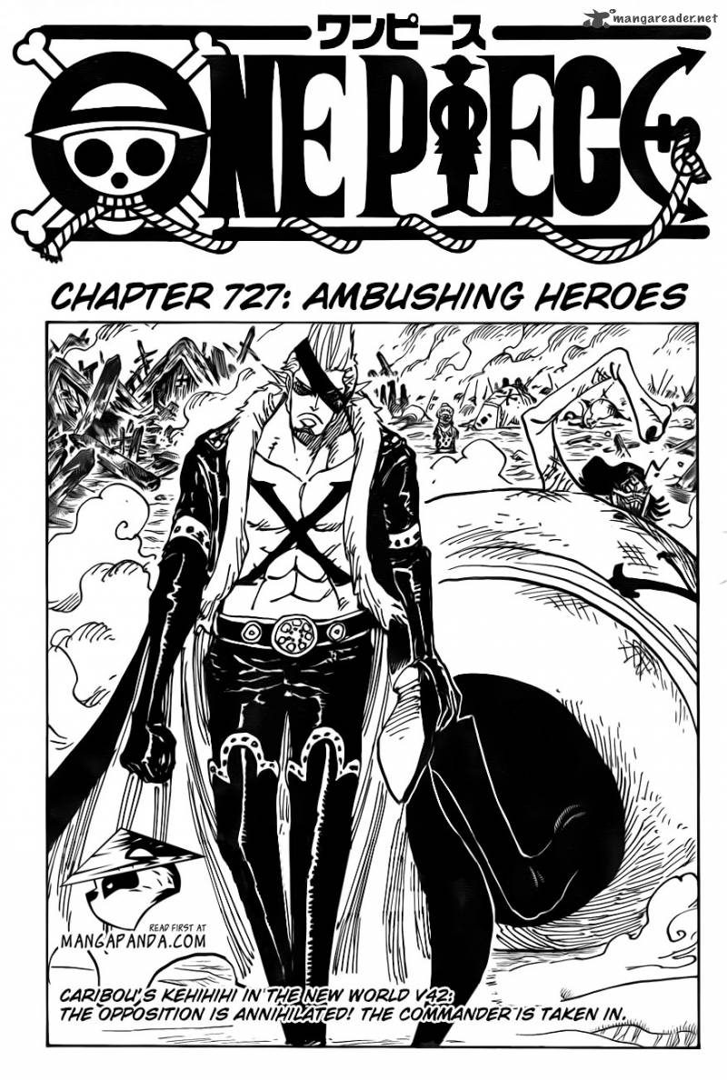One Piece, Chapter 727 image 003