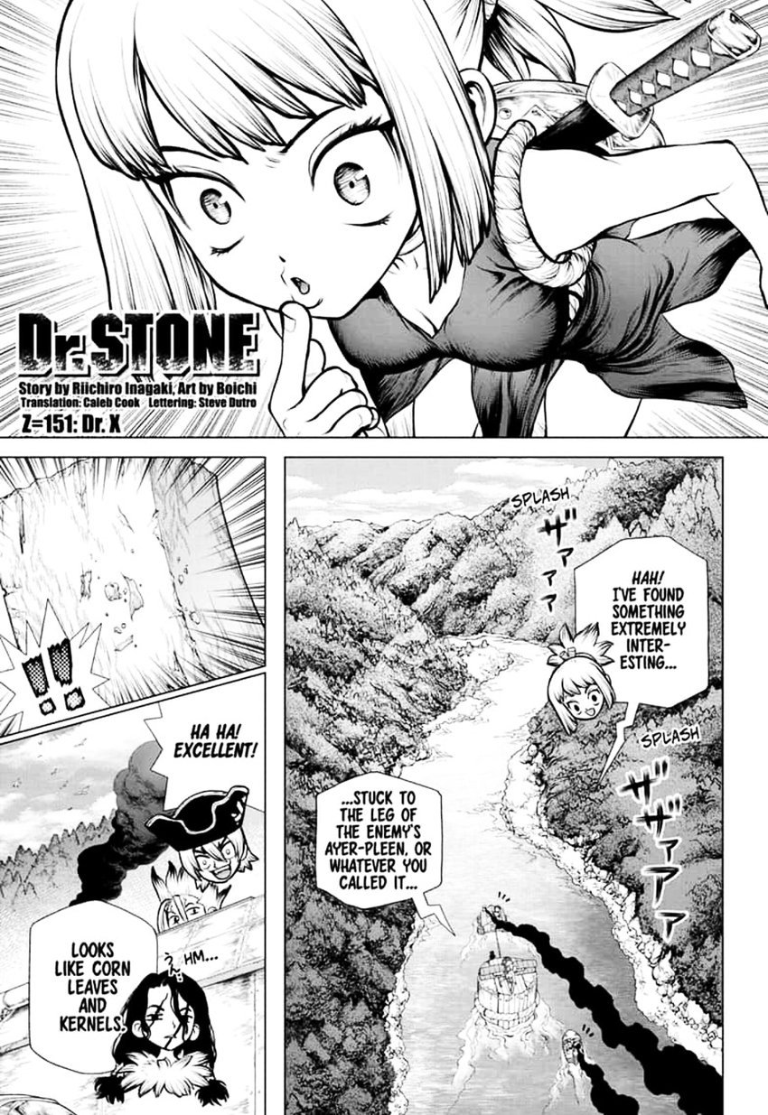 Dr Stone Chapter 151 Dr Stone Manga Online