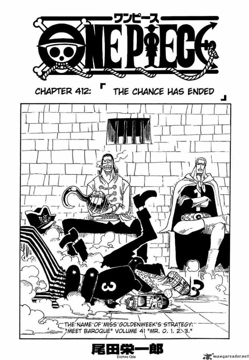 One Piece, Chapter 412 image 001