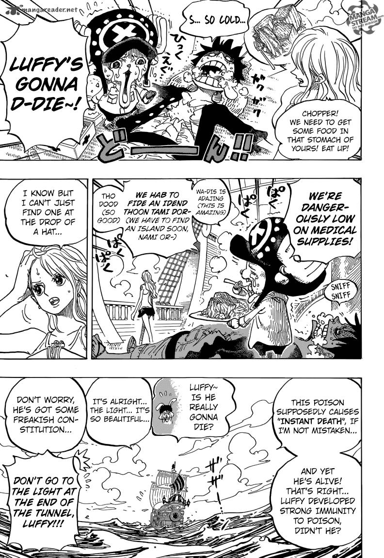 One Piece, Chapter 825 image 013