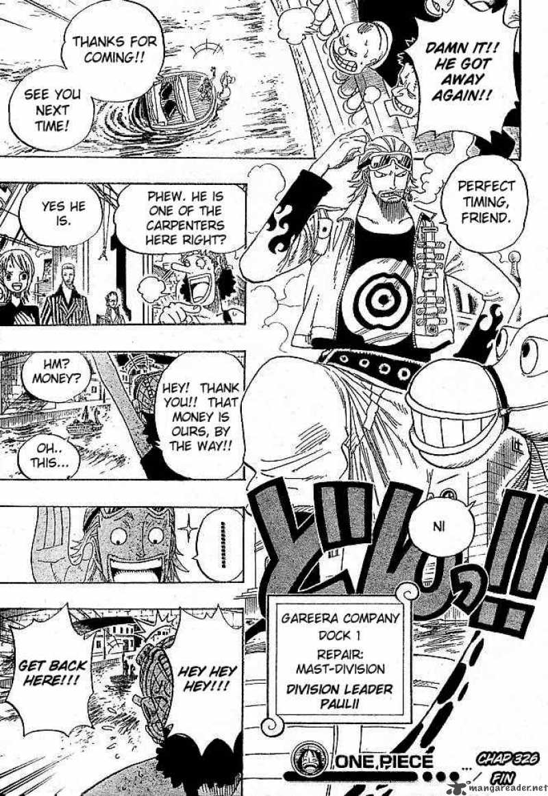 One Piece, Chapter 326 image 017