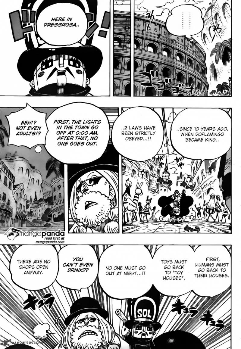 One Piece, Chapter 717 image 009