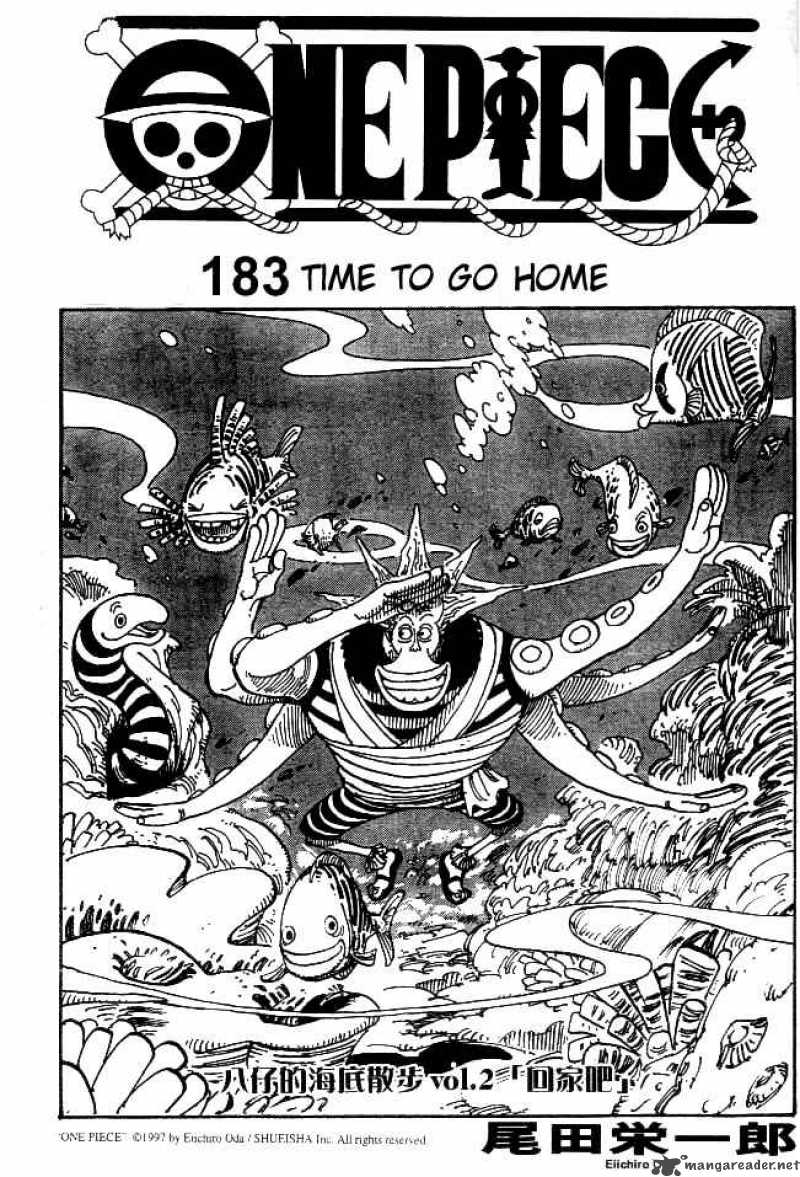 One Piece, Chapter 183 image 001