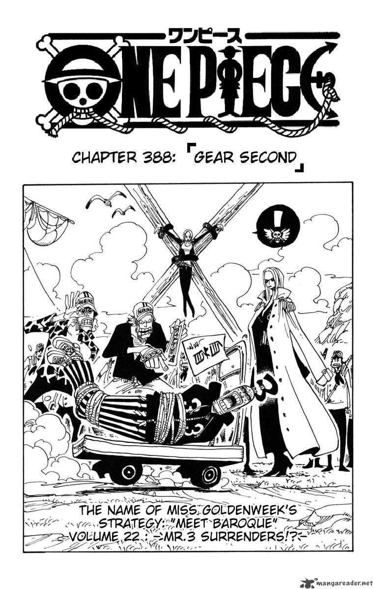One Piece, Chapter 388 image 001