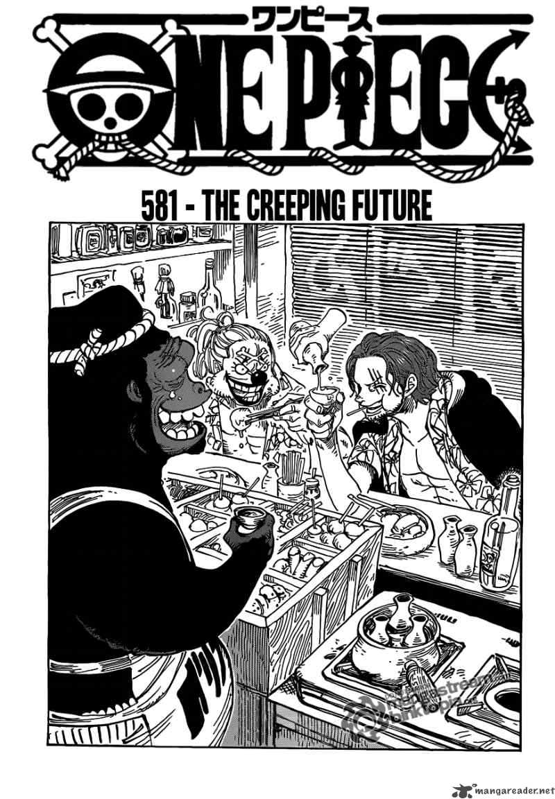 One Piece, Chapter 581 image 001