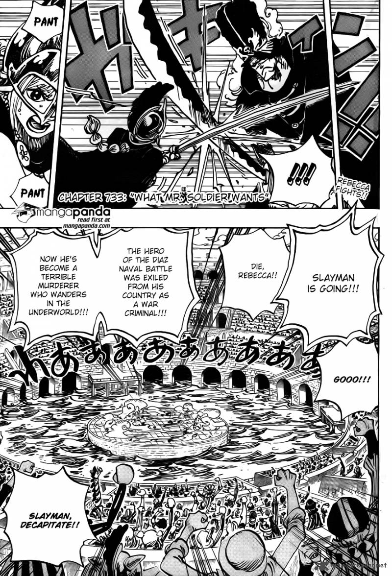 One Piece, Chapter 733 image 002
