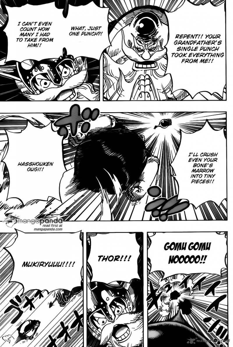 One Piece, Chapter 719 image 015