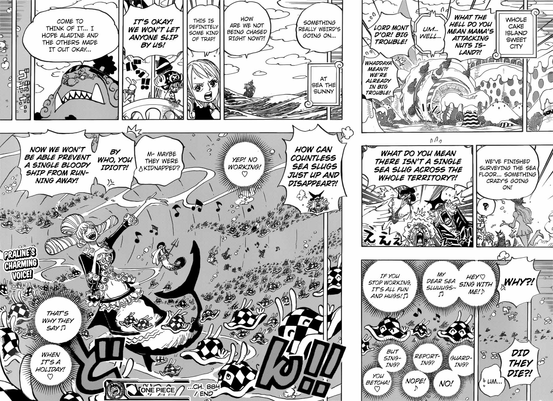 One Piece, Chapter 884 image 016