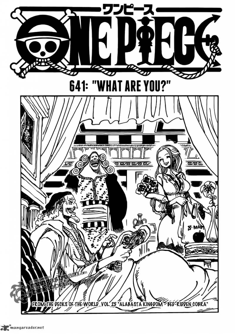 One Piece, Chapter 641 image 001