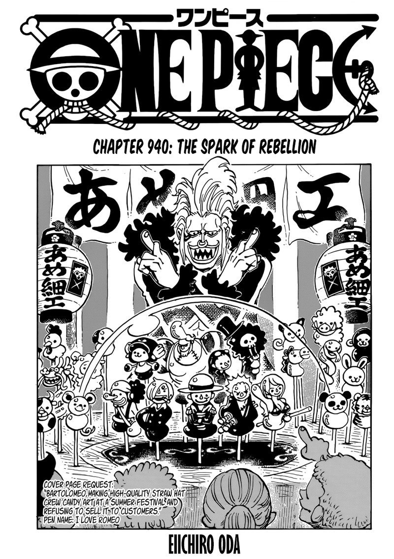 One Piece, Chapter 940 image 001