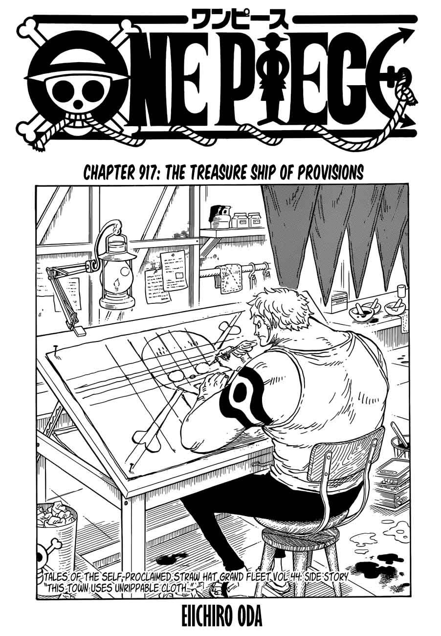 One Piece, Chapter 917 image 001