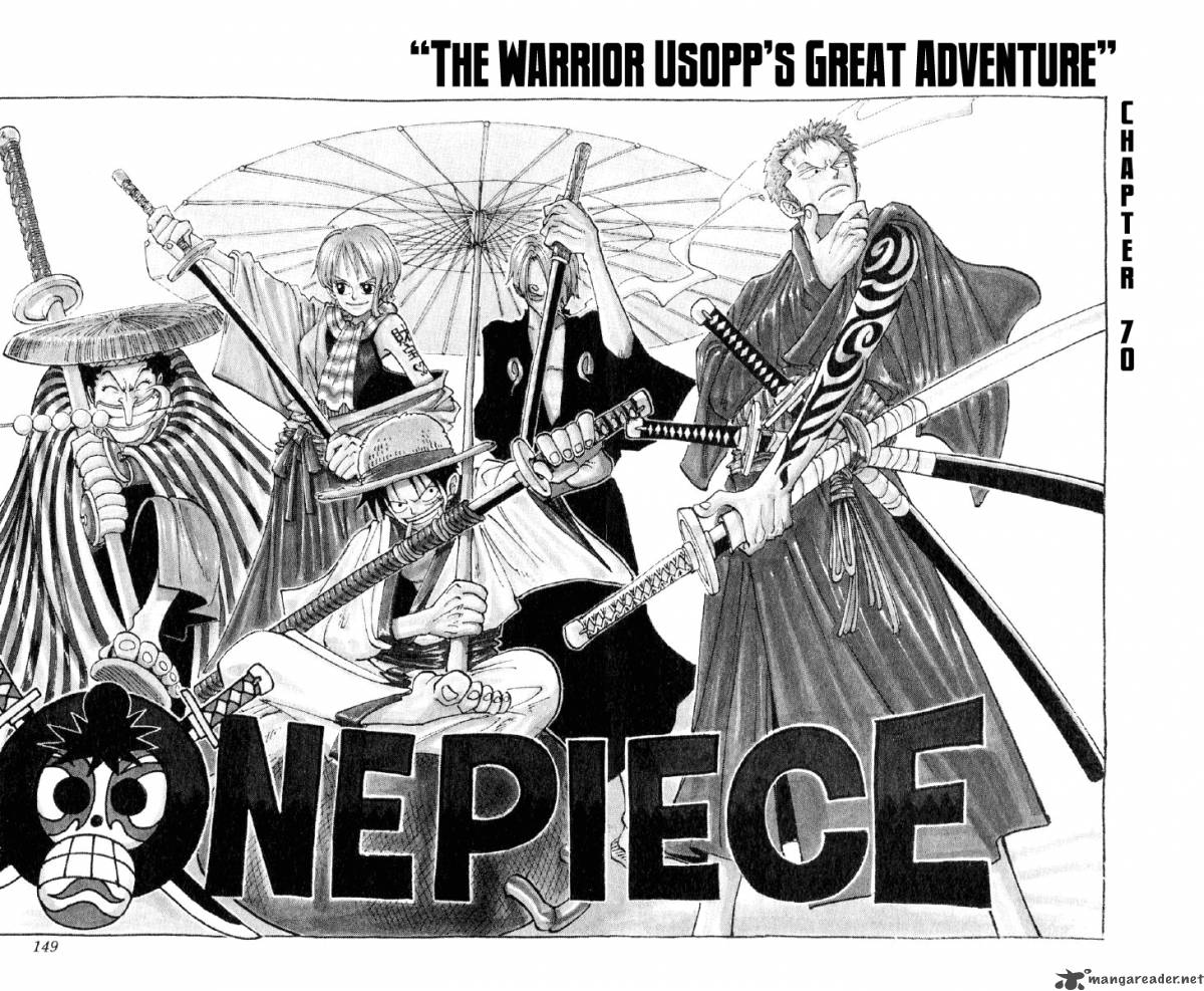 One Piece, Chapter 70 image 002
