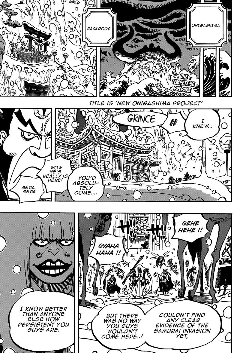 One Piece, Chapter 985 image 003