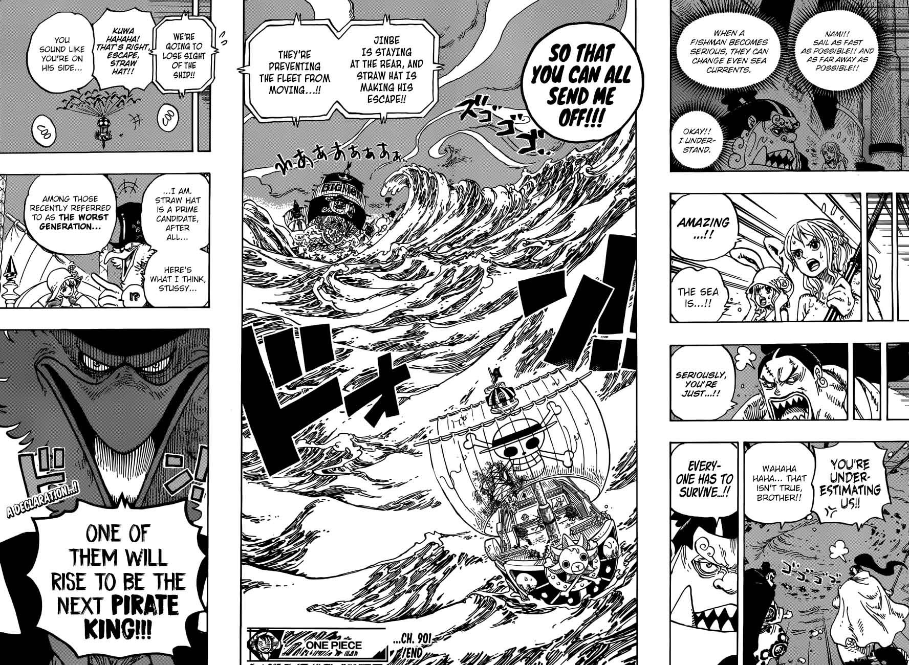One Piece, Chapter 901 image 015