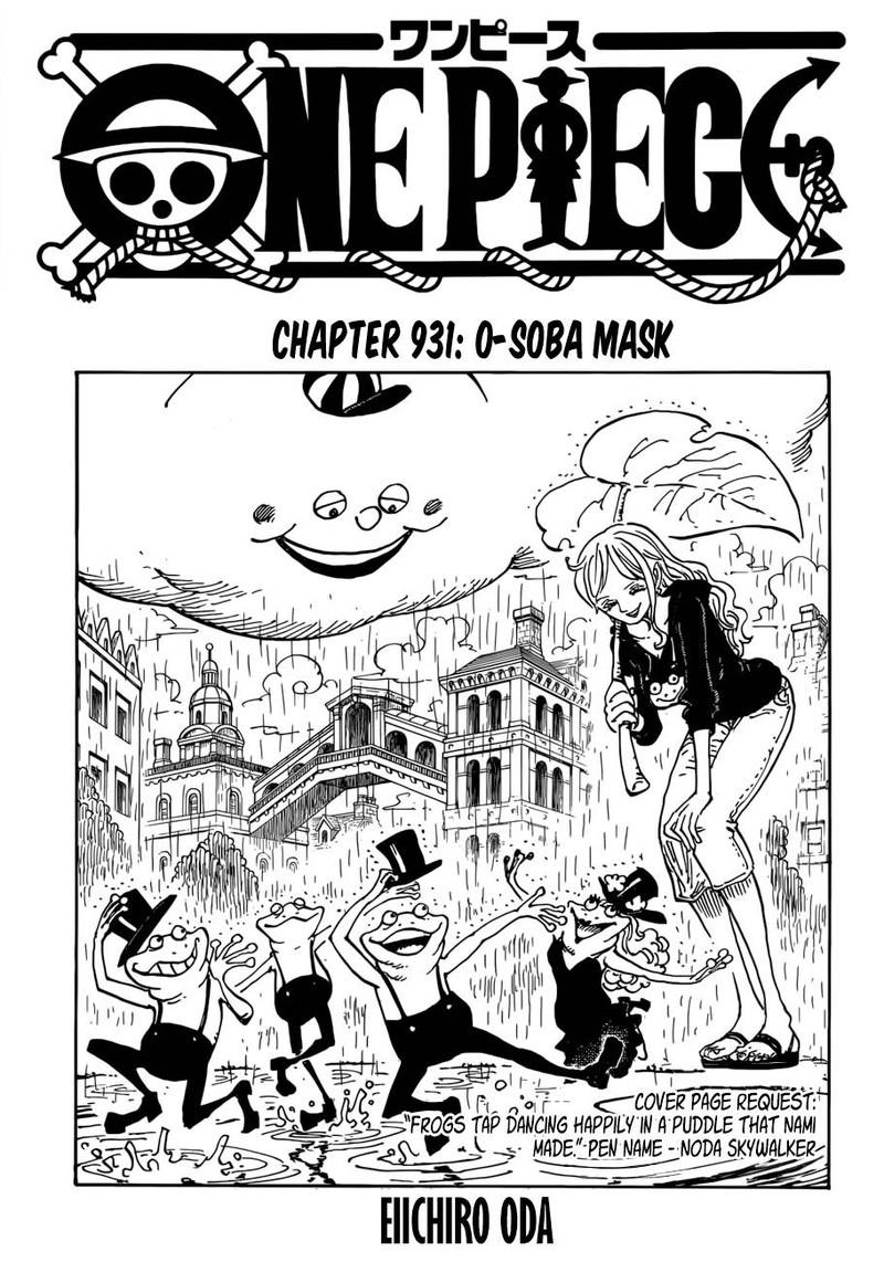 One Piece, Chapter 931 image 001
