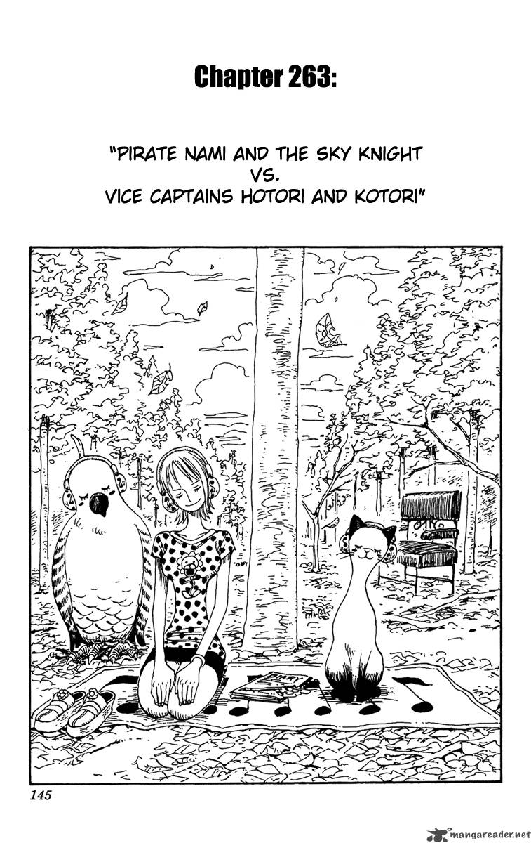 One Piece, Chapter 263 image 001