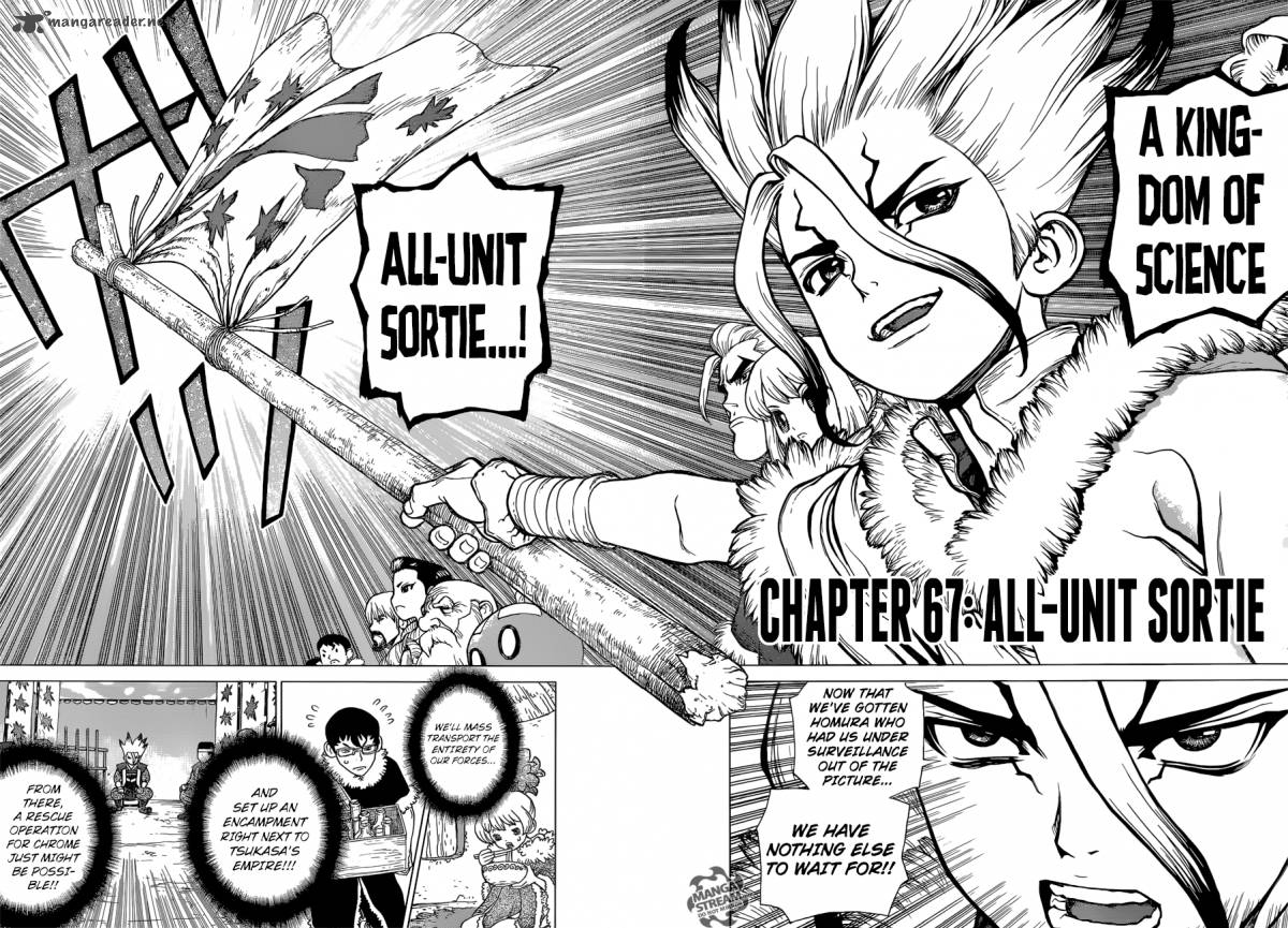 Dr Stone Chapter 67 Dr Stone Manga Online