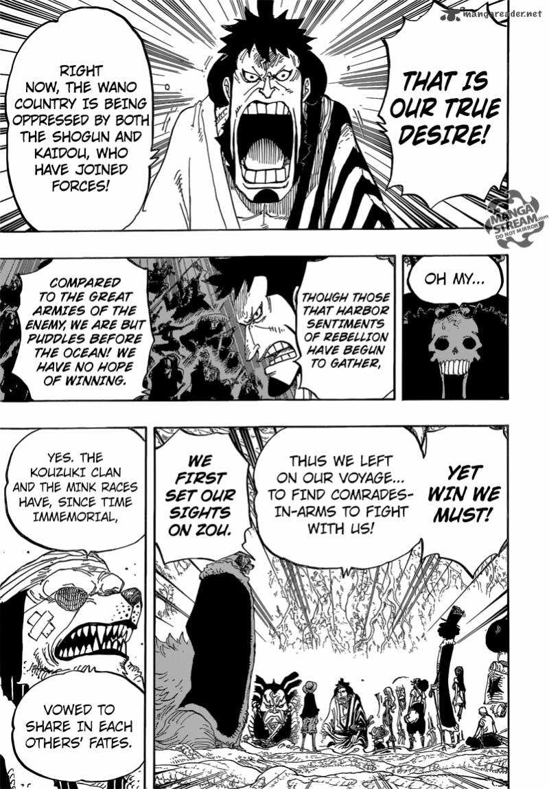 One Piece, Chapter 819 image 007