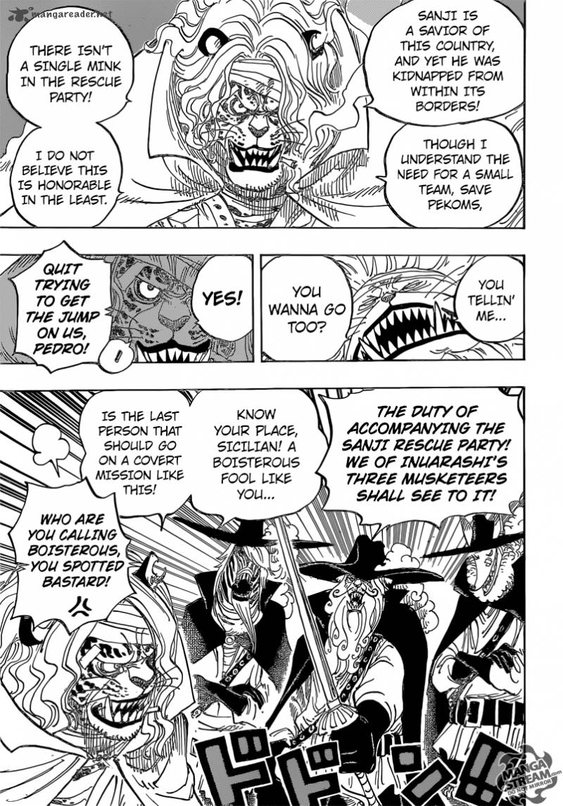 One Piece, Chapter 822 image 011