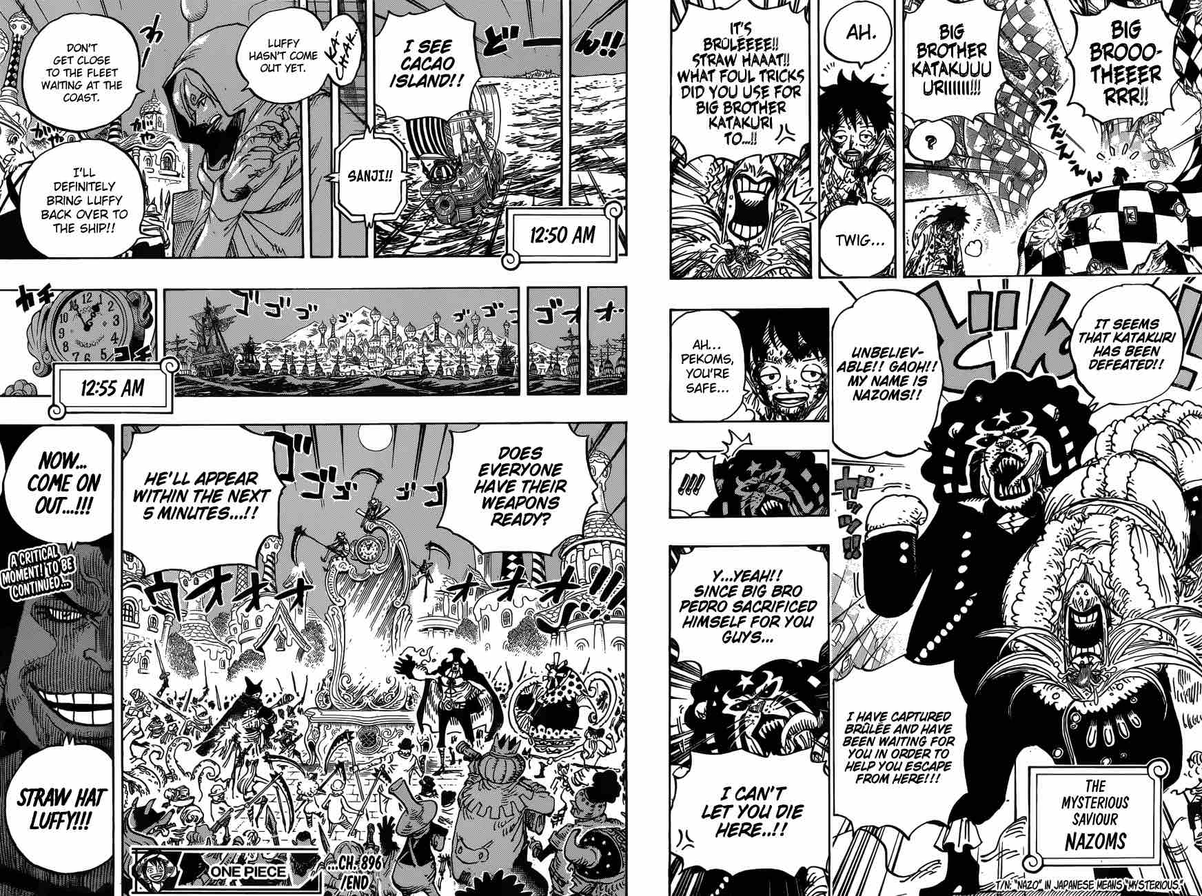 One Piece, Chapter 896 image 015
