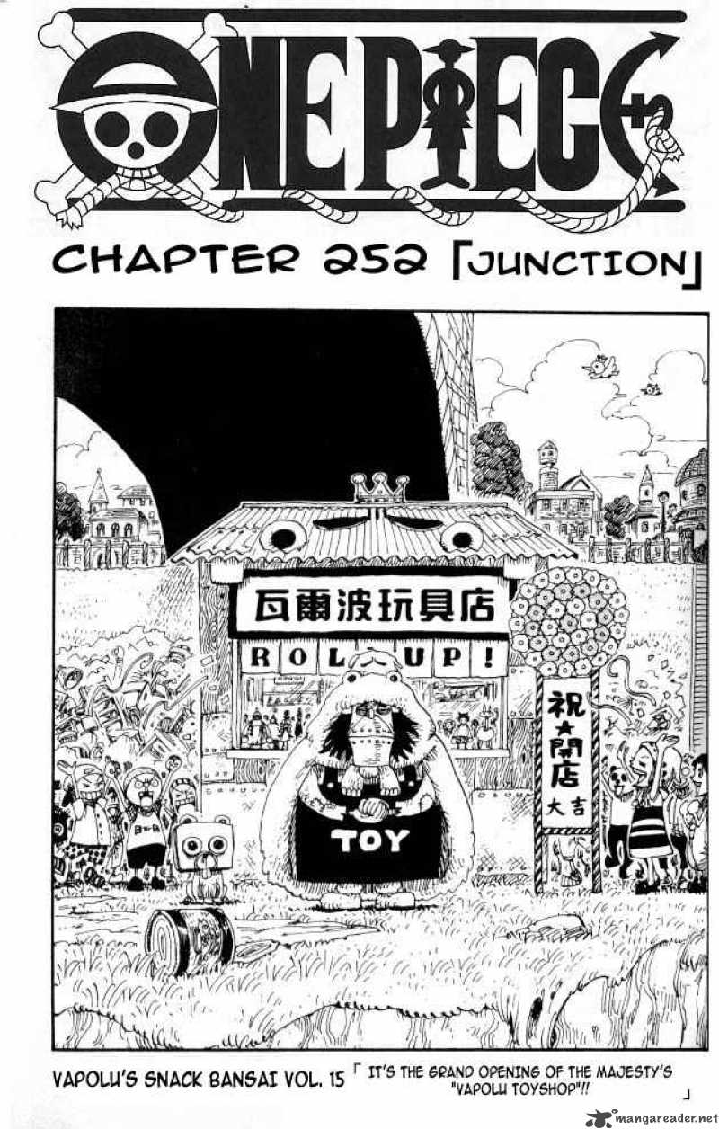 One Piece, Chapter 252 image 001