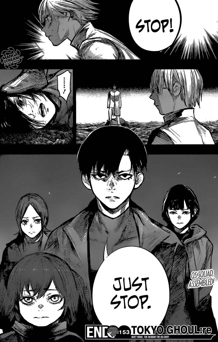 Tokyo Ghoul Re Chapter 153 One Piece Of Trash Tokyo Ghoul Manga Online