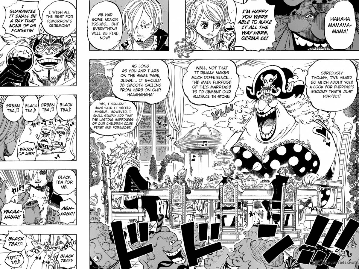 One Piece, Chapter 845 image 009