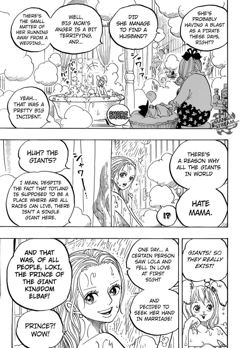 One Piece, Chapter 858 image 008