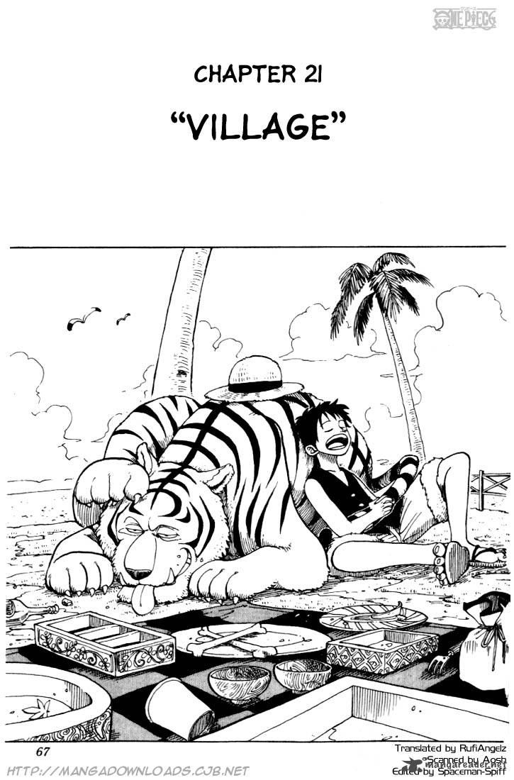 One Piece, Chapter 21 image 001