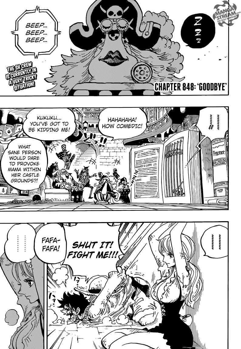 One Piece, Chapter 848 image 003