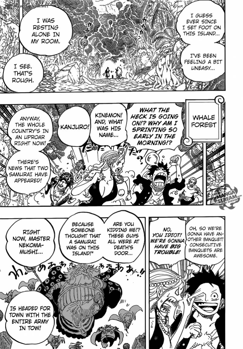 One Piece, Chapter 816 image 007