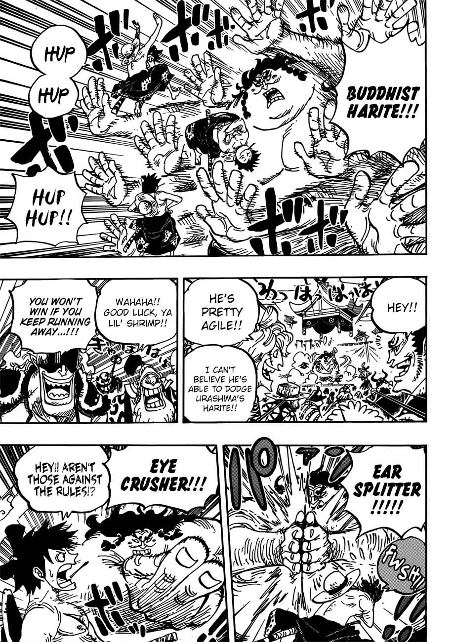 One Piece, Chapter 916 image 009