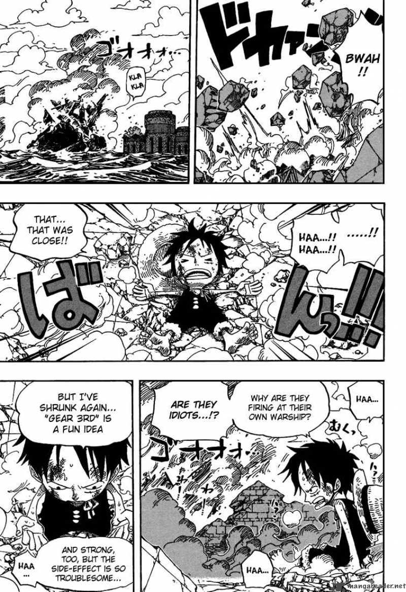 One Piece, Chapter 423 image 003
