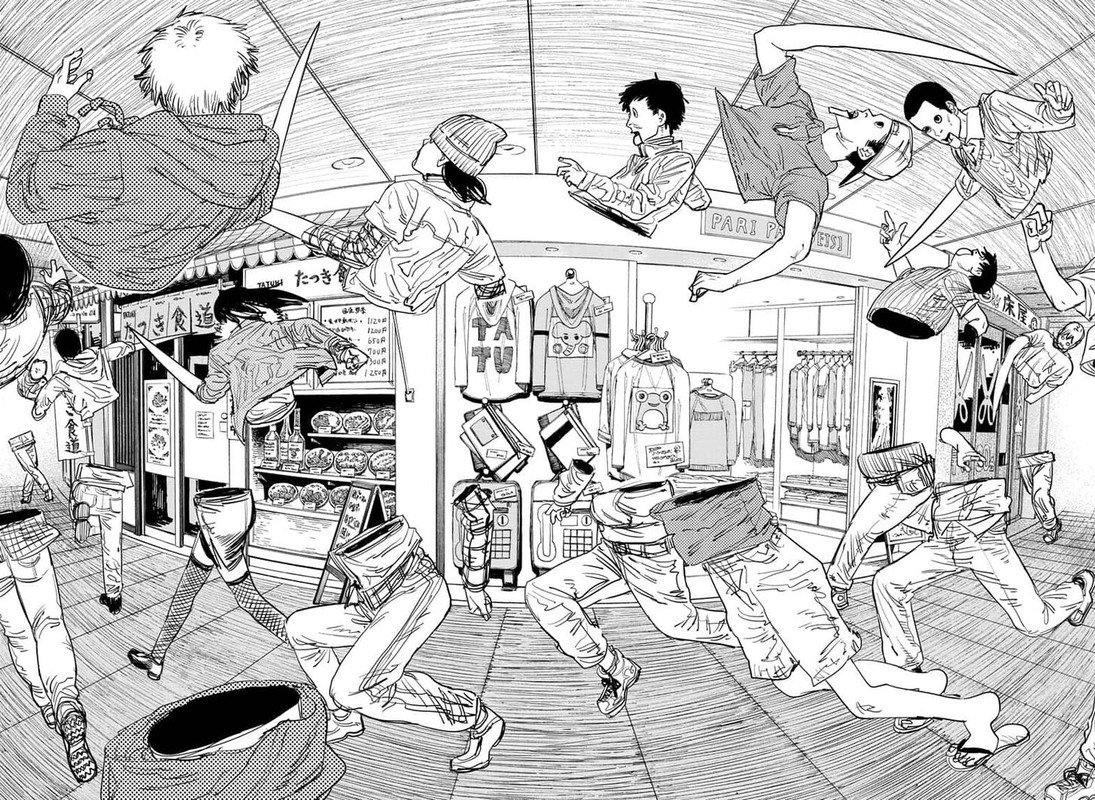 Chainsaw Man, Chapter 60 - Quanxi and Friends Cut Down 49 People image 016