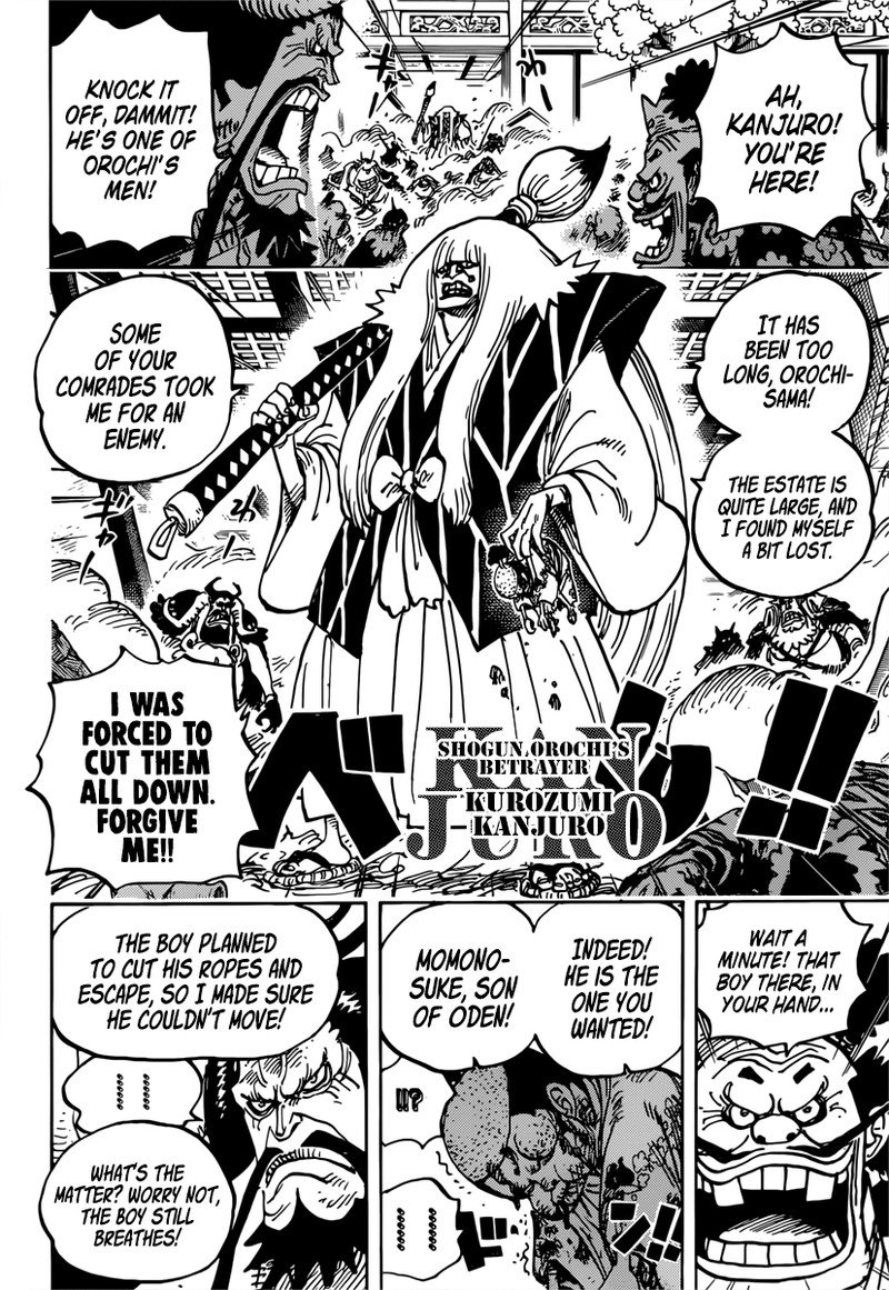 One Piece, Chapter 982 image 004
