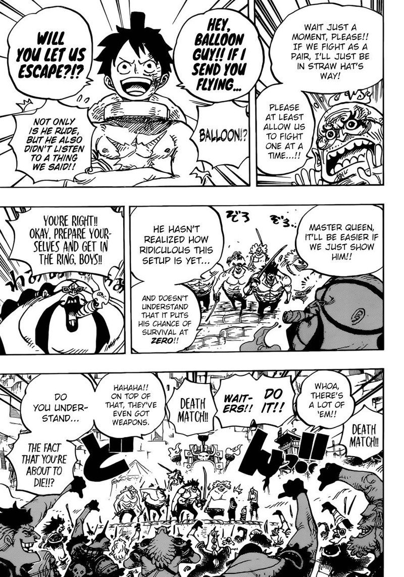 One Piece, Chapter 936 image 007