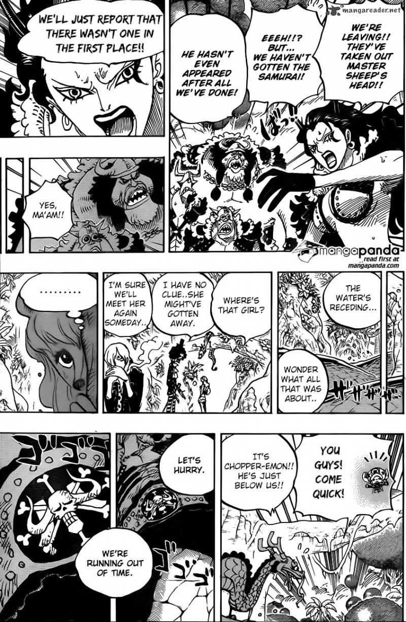 One Piece, Chapter 795 image 009