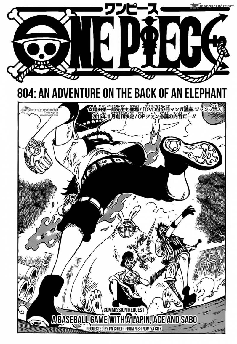 One Piece, Chapter 804 image 001