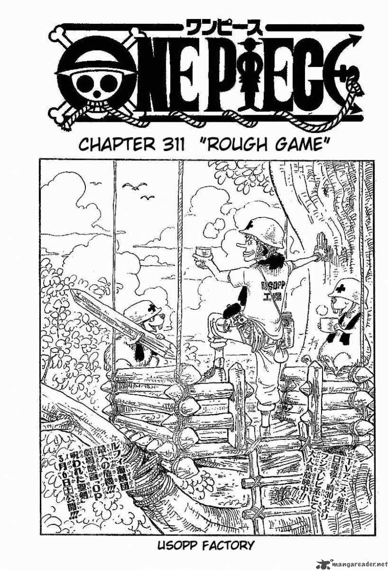 One Piece, Chapter 311 image 001