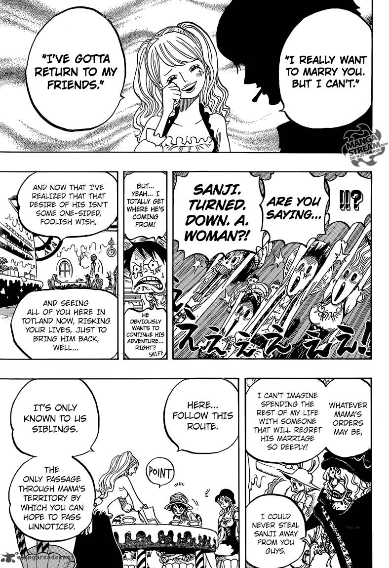 One Piece, Chapter 828 image 011